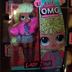Леди Дива Перевыпуск ЛОЛ ОМГ 1 серии - ПОВРЕЖДЕНИЕ УПАКОВКИ!