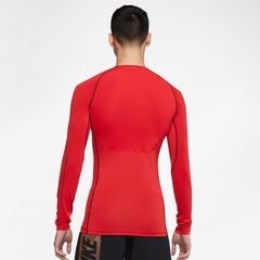 Термобелье Nike Pro Dri-Fit Tight Top LS M - university red/black/black