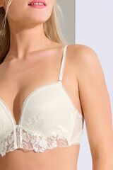 Бюстгальтер пуш-ап на косточках LISCA EMINENCE 10378_Молочный