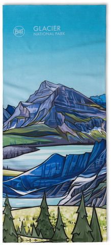 Картинка бандана-труба Buff CoolNet Glacier - 2