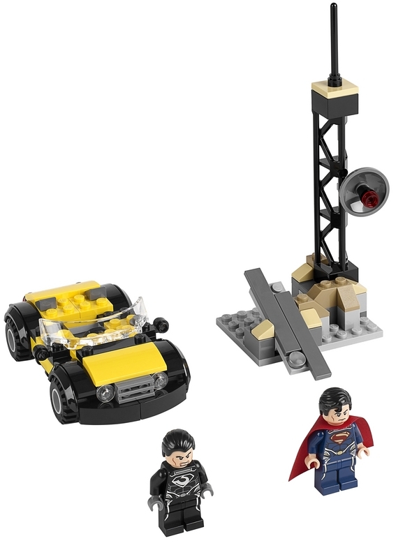 Minifigures Super Heroes Superman Metropolis Showdown 98051