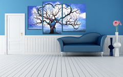 Модульная картина "Древо любви"