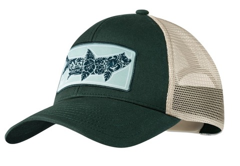 Кепка Buff Explore Trucker Cap Salty Green фото 1