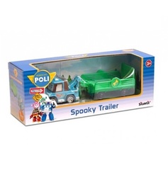 Robocar Poli Эвакуатор с прицепом Спуки (83100)