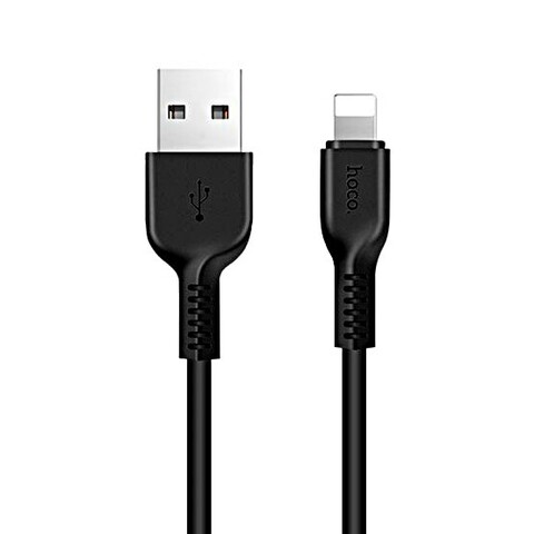 Кабель USB - Lightning 2А Hoco X20 2м (200 см) (Черный)