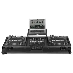 Кейс UDG Ultimate Flight Case Set Multi Format Turntable Battle & 10"/12" Mixer Plus (Laptop Shelf + Wheels)