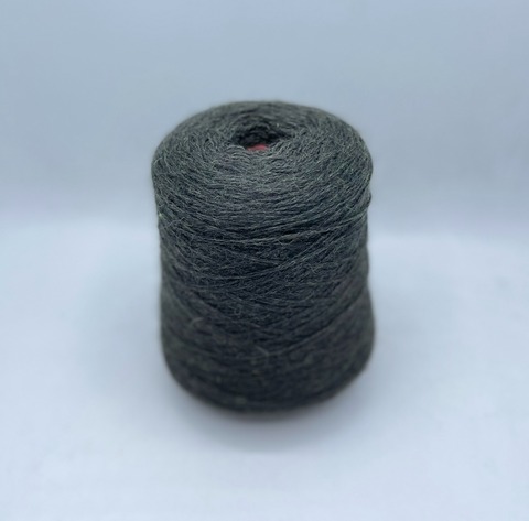 Бобинная пряжа (пр.Италия),350м/100гр, 100%шерсть шетланд, цвет- Зеленый меланж, арт.31628