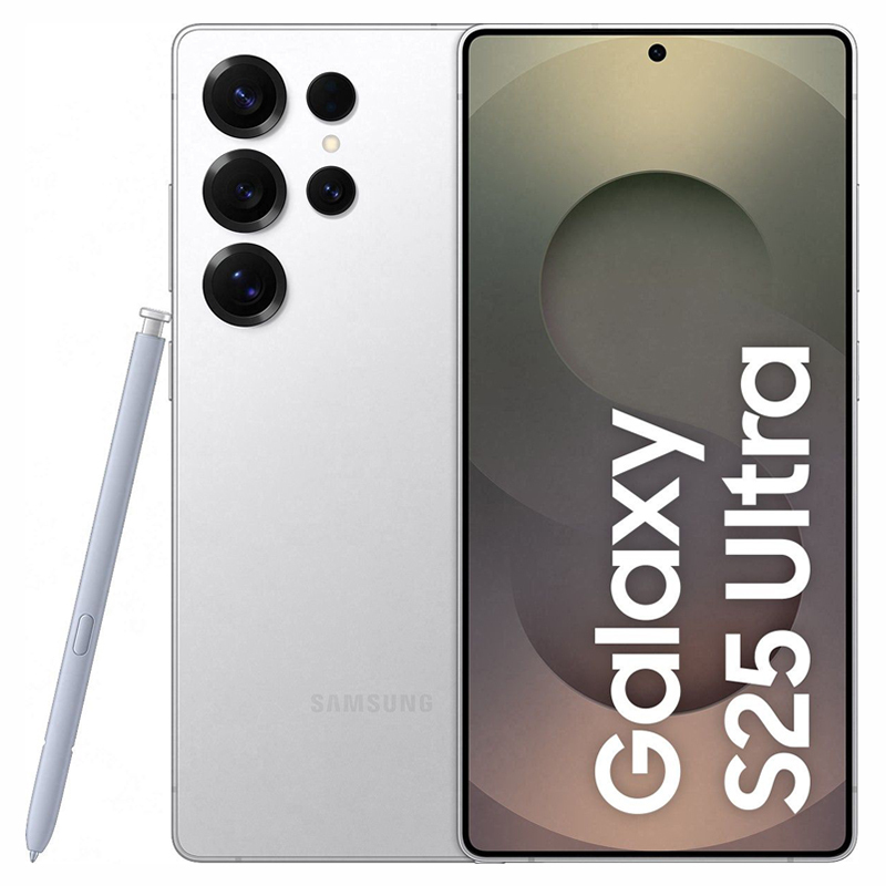 Samsung Galaxy S25 Ultra, 12/256 ГБ, серебряный титан