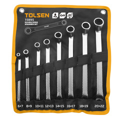 TOLSEN (TT15895) Набор накидных ключей, 6-22 мм, 8 предметов