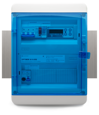 Модуль-шкаф автоматики вентиляции Electrotest OPTIBOX M E-12S/13-18А