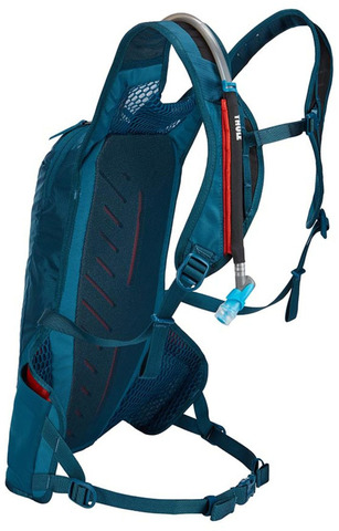 Картинка рюкзак велосипедный Thule Vital 6L DH Hydration Backpack Moroccan Blue - 2