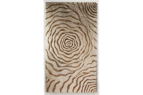 Панно настенное 142х81см Имя розы Garda Decor рельефный узор