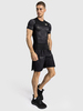 Рашгард Venum G-Fit Air Deep Black/Desert Sand S/S