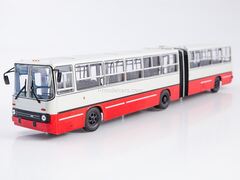 Ikarus 280.64 planetary doors white-red Soviet Bus (SOVA) 1:43