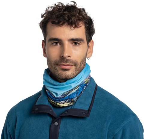 Картинка бандана-труба Buff CoolNet Glacier - 4