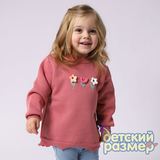 Свитшот с объемной нашивкой (начес)