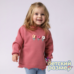 Свитшот с объемной нашивкой (начес)
