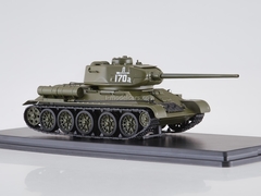 Tank T-34-85 khaki 1:43 Start Scale Models (SSM)