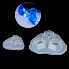 Набор силиконовых молдов 3D «Алмазы» (2 штуки)