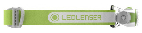 Фонарь налобный Led Lenser MH3 зеленый/белый лам.: светодиод  200lx AAx1 (501593)