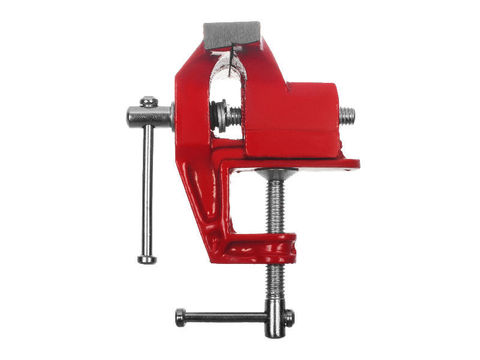РемоКолор 44-4-475 Тиски слесарные настольные, 75 мм, 0,8 кг, струбцинное крепление, (шт.)