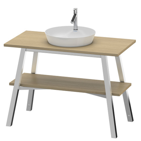 Duravit Cape Cod Раковина накладная 460х460mm , с 1 отв под смеситель, без перелива, цвет белый 2340460000