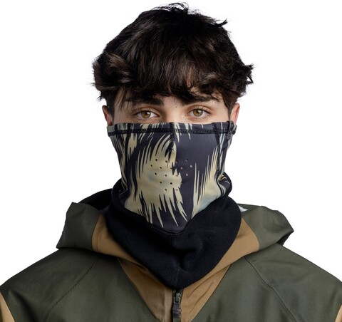 Картинка шарф-труба Buff Bandana Mountain Redloy Black - 1