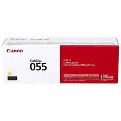 Картридж Canon 055 Y желтый для Canon MF746Cx, MF744Cdw, MF742Cdw, LBP664Cx, LBP663Cdw. Ресурс 2.1K