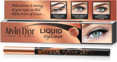 Alvin D`or P-17 Лайнер для глаз LIQUID  black 0,85г  в коробочке
