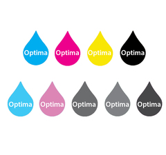 Комплект водорастворимых чернил Optima для Epson 9x250 мл