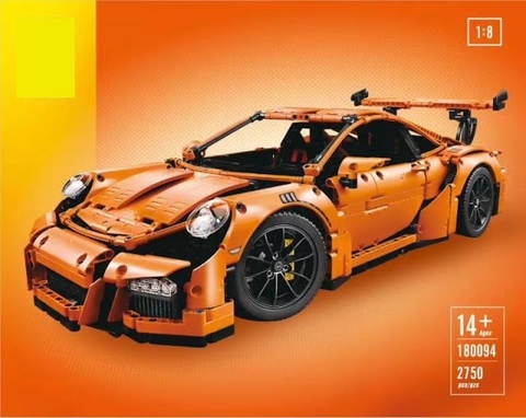 Конструктор Technican 180094 Porsche 911 GT3 RS orange