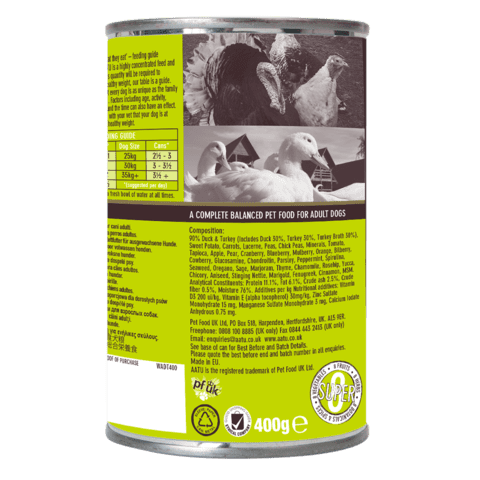 Aatu duck sale dog food