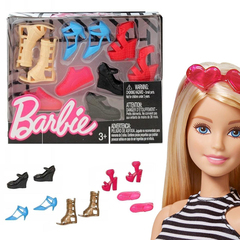 Набор обуви для Барби, 5 пар, Barbie