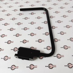 Кронштейн крепления зеркала JCB (левый, прямой) | 123/04969 | Spare Parts