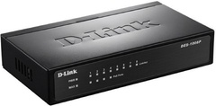D-Link DES-1008P/C1A черный