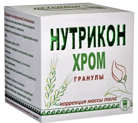 Нутрикон Хром, хрустящие гранулы, 350г