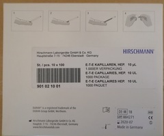 901021001L Принадлежности и расходные материалы для клинической лабораторной диагностики, Капилляры - 