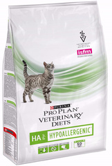 Pro Plan Veterinary Diets HA Hypoallergenic корм для кошек при пищевой аллергии 1,3кг