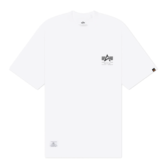 Футболка Alpha Industries Garment Type Tee White (Белый)