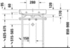Раковина мебельная Duravit Happy D.2 2318600000