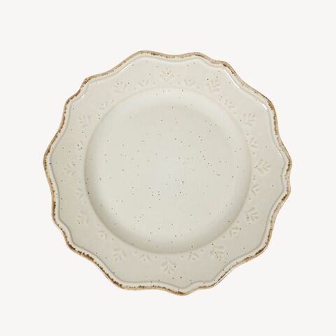 Тарелка плоская 21.5см Дымов Керамика Мотив Солнце