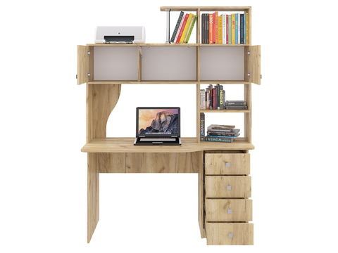 Компьютерный стол СК-16 крафт золотой