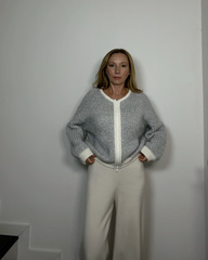 Мастер-класс по вязанию спицами бомбера 