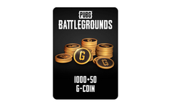 Игровая валюта PUBG: Battlegrounds - 1000 + 50 G-Coin [Цифровая версия] (для ПК, цифровой код доступа)