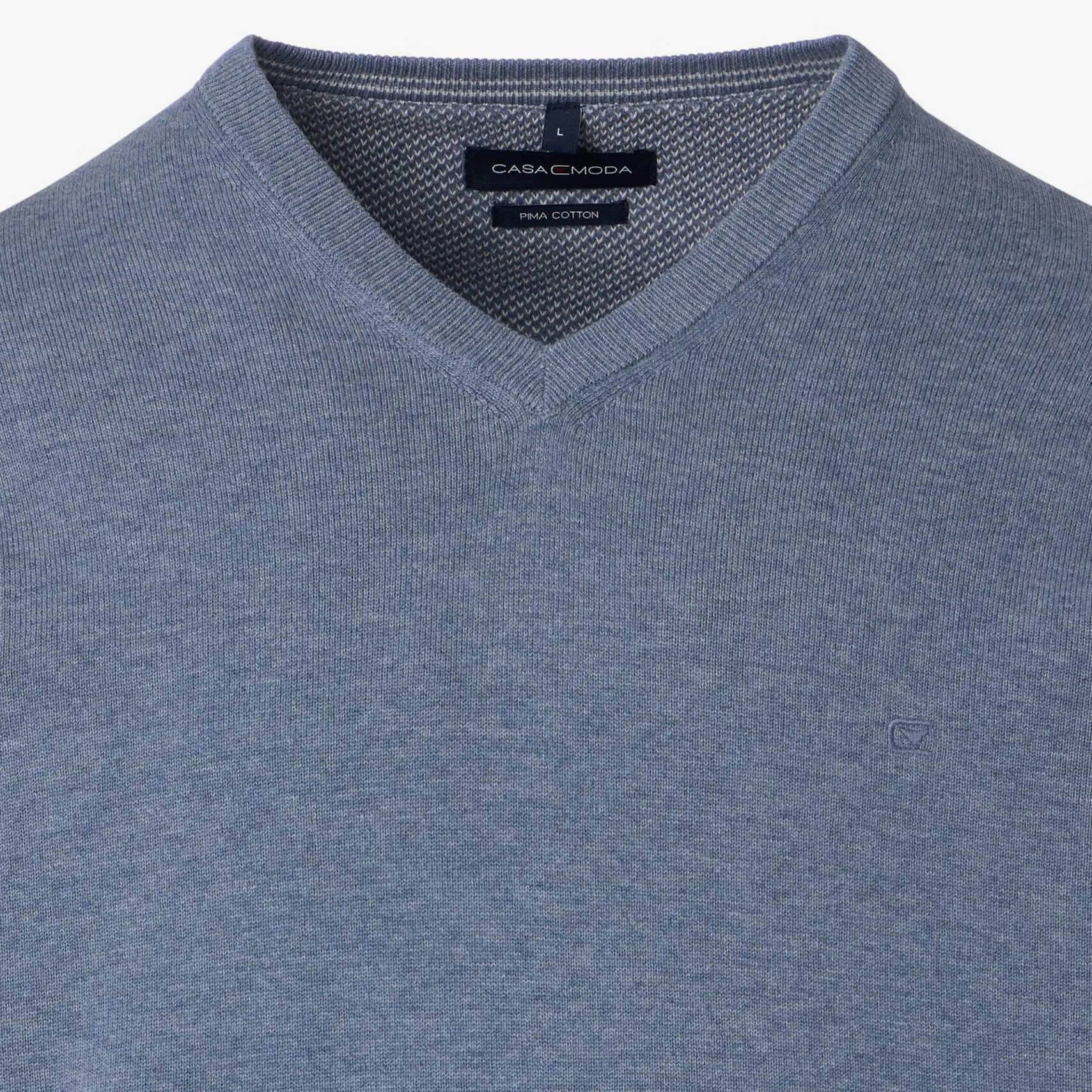 Пуловер мужской Casamoda 004430-741 цвет Серо-голубой
