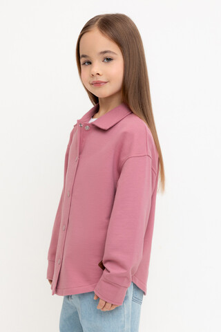 рубашка  для девочки  КР 302677/пепельная роза