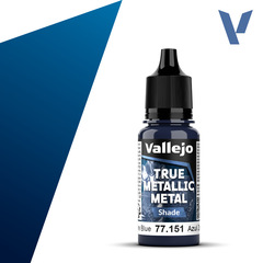 Vallejo True Metallic Metal - Sapphire Blue (Shade)