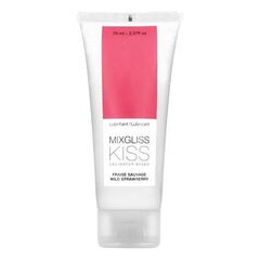 Ароматизированный лубрикант на водной основе MIXGLISS Kiss Земляника, 70мл