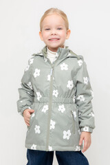 куртка  для девочки  ВК 32142/н/12 УЗГ