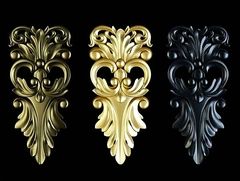 Силиконовый молд Декор № 14